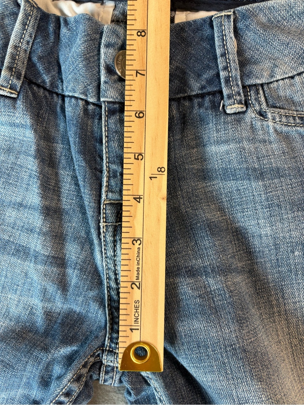 LONDONJEAN Light Blue Denim Bermuda Shorts - Picture 5 of 9